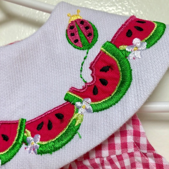 Pink gingham romper 💗 - Picture 2 of 7